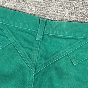 Wrangler Silver Lake Jeans Womens 9 Western Green USA Vintage 80s 27x28 Raw Hem thumbnail 9