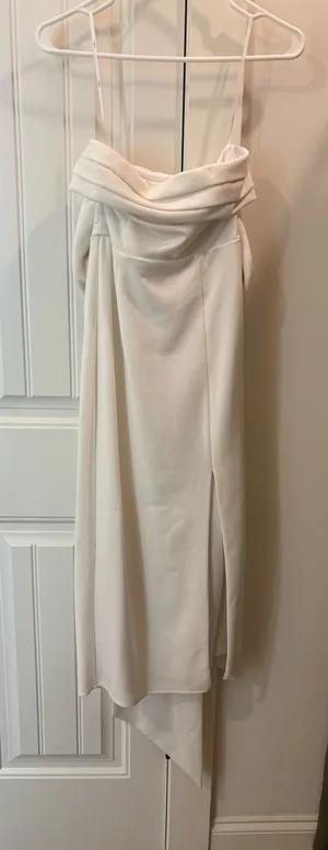Lulus Midi Dress White thumbnail 1