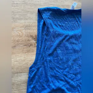 Bella canvas tank. Blue, says TRIBE. Size small. thumbnail 4