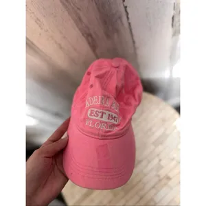 Indialantic Beach Florida Pink Embroidered Baseball Cap Adjustable Dad Hat thumbnail 5