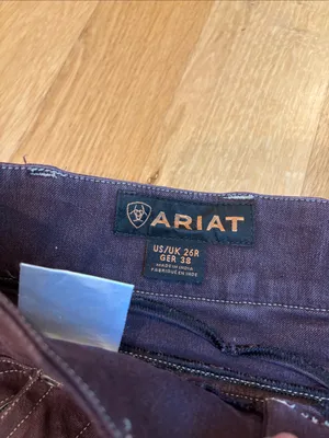Ariat Women’s Heritage Riding Breeches Maroon Size 26 thumbnail 4