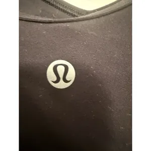 Lululemon Size 8‎ Black Long Sleeve Align Top Cropped Scoop Neck Workout Nulu thumbnail 4