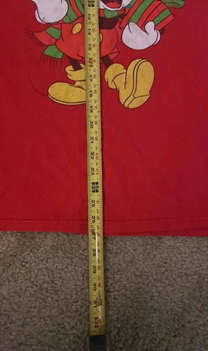 Disney Christmas red shirt large thumbnail 5