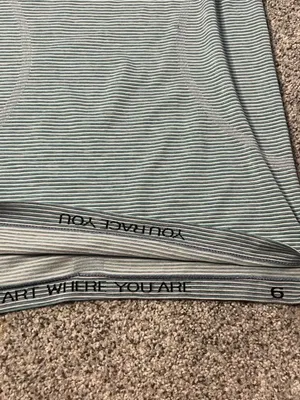 Striped Lululemon short sleeve Swiftly thumbnail 3