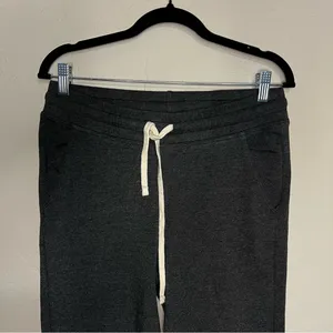 Sundry Gradient Ombré‎ Charcoal Gray Pink Sweatpant Joggers thumbnail 3