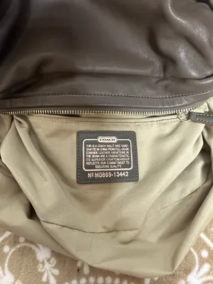 Coach Y2k Parker Taupe Soho Pleated Leather Hobo Bag 13442 thumbnail 10