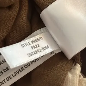 Madewell Oversized Funnelneck Tunic Top in Golden Spinach S thumbnail 8