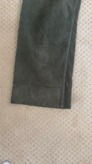 Thrills Green Corduroy Jeans thumbnail 4