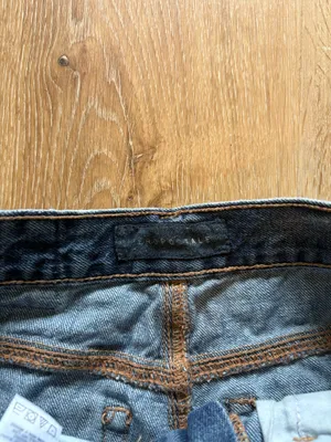 Aeropostale Distressed Festival Jean Shorts with Lace Trim thumbnail 4