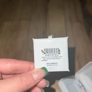 14k diamond earrings thumbnail 3