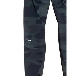 Alo Yoga High-Wasted Army Green Camo Leggings Small thumbnail 7