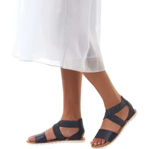 SOREL Women's Ella II Leather Sandals, Nocturnal Blue Multiple Size US 6.0 NEW thumbnail 11