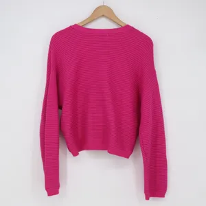 Sofia Jeans Sweater Dress Set Womens XXL 2-Piece Cardigan Pink Ribbed Excellent thumbnail 5