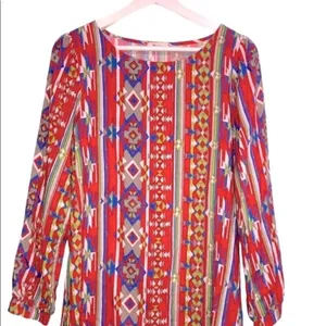 Everly size small boho shift dress; new with tags thumbnail 3