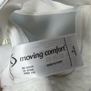 Moving Comfort Vixen Sports Bra Womens M 34AB-36A White High Impact NWT thumbnail 8