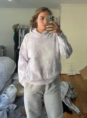 A New Day Tie-Dye Cropped Hoodie thumbnail 1