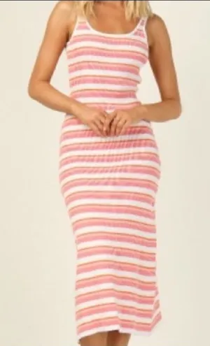NWT Runway Scout Striped Ribbed Dress Sz. XS thumbnail 1