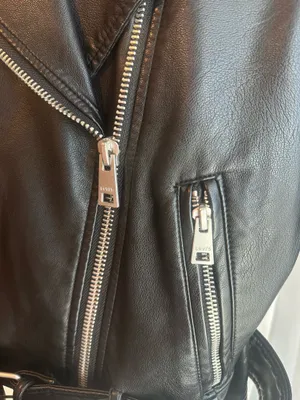 Levi’s Women Biker Leather Faux Jacket Black XS thumbnail 5