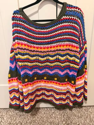 Crochet top/swim coverup Multiple thumbnail 2