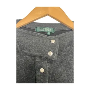 Lauren Ralph Lauren Jacket Womens 3X Gray Snap Button Casual Classic Everyday thumbnail 5
