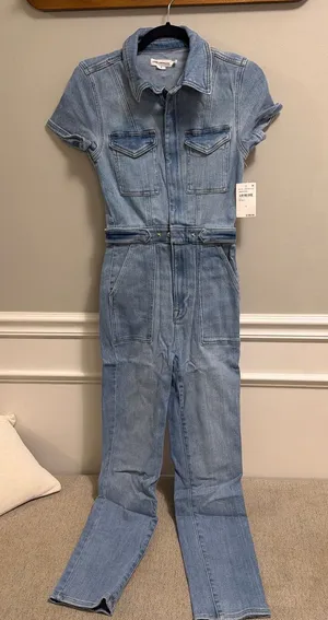 Good America Jean jumpsuit thumbnail 1