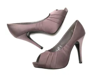 Lulu Townsend Daffodil peep toe heels 8.5 W‎ thumbnail 1