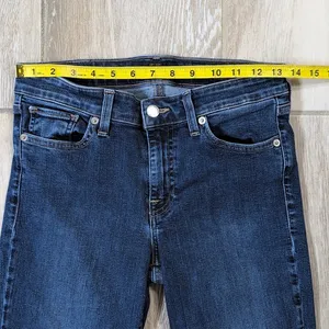 Lucky Brand Ava Super Skinny Darkwkash Jeans | Lucky Brand 4/27 Skinny Jeans thumbnail 6