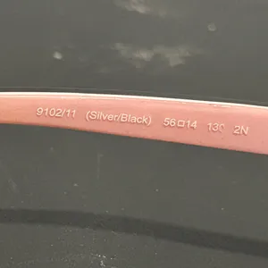 Coach Stylish Black and Silver Sunglasses thumbnail 6