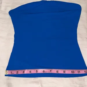 SUUKSESS Royal Blue Tube‎ Top Strapless Bodice Stretch XS thumbnail 6