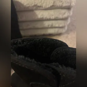 Sonoma Black fuzzy boots size seven thumbnail 3