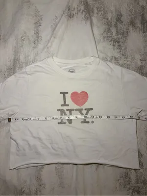 Wonder Nation I Heart NY Cropped Graphic Tee thumbnail 5