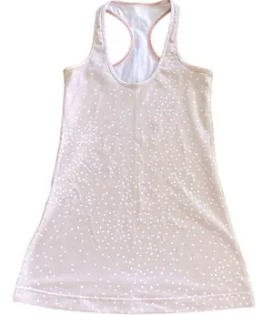 🍋 Lululemon razor back polka dot athletic top size small thumbnail 1