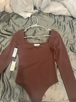 Aritzia Brown Body Suit thumbnail 1