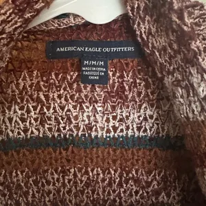American Eagle Outfitters Multicolor Chevron Cardigan thumbnail 3
