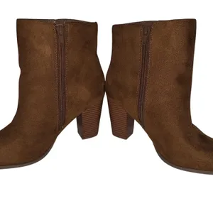 Dream Paris Brown Suede‎ Ankle Boots thumbnail 6