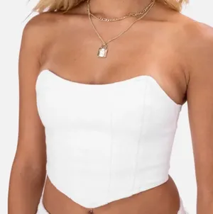 Adika Corset Top White thumbnail 1