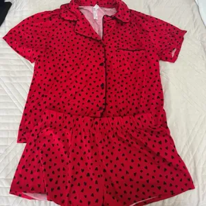 Pajama Set Red Size M thumbnail 1