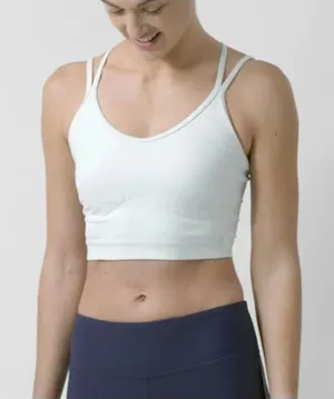 CRANE & LION‎ Studio Sports Bra Wan Blue NWT thumbnail 1