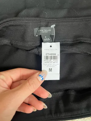 Ann Taylor Black Skirt Pencil thumbnail 3