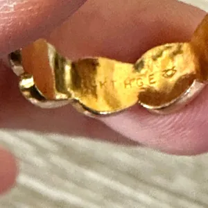 14k HGE gold heart ring thumbnail 6