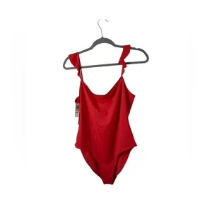 Aritzia Wilfred Perrin One-Piece Swimsuit Maraschino Red Size‎ L thumbnail 6