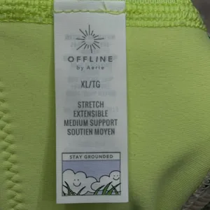 NWT Offline‎ by Aerie XL Stretch Extensible Medium Support Sports Bra NEW thumbnail 6