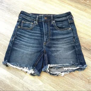 American Eagle Outfitters super hi rise shorts thumbnail 6