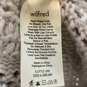 Wilfred Marino Wool Chunky Open-Knit Sweater Size M thumbnail 6