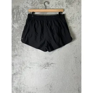 Vuori Clementine Short Black Athletic Running Shorts Elastic Drawstring Large thumbnail 3