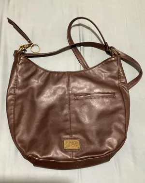 Frye and Co Brown Hobo Bag Purse Crossbody Shoulder Bag Everyday Casual thumbnail 1