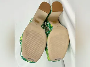 Antonio Melani Mya Royal Palm Sandals Braided Platform Sz 8.5 New Tropical Print thumbnail 6
