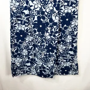 VTG Disney Medium Shift Dress Blue Floral Hidden Mickey‎ Sleeveless Resort 1293 thumbnail 7