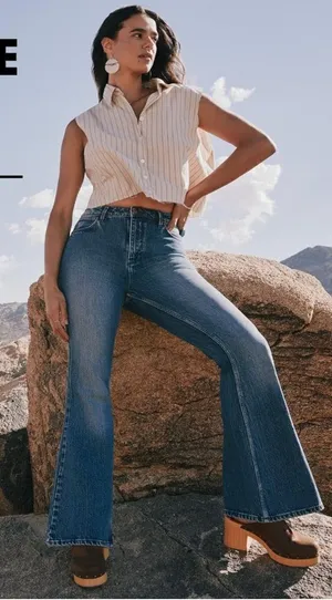 Wrangler new with tag high rise fierce‎ flare B18 thumbnail 1