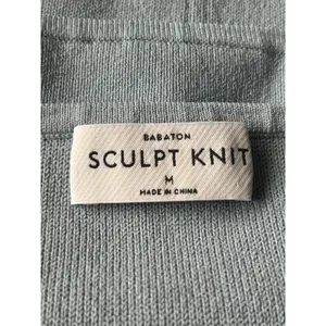 Aritzia Babaton blue sculpt knit bustier tank top medium thumbnail 4